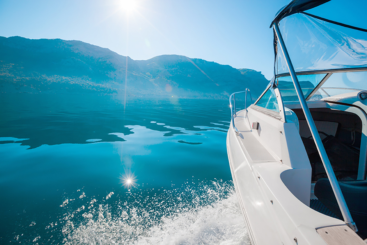 Boat in water